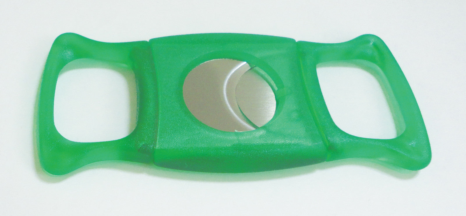 Legendex cigar cutter stainless steel double blade green 05-05-201