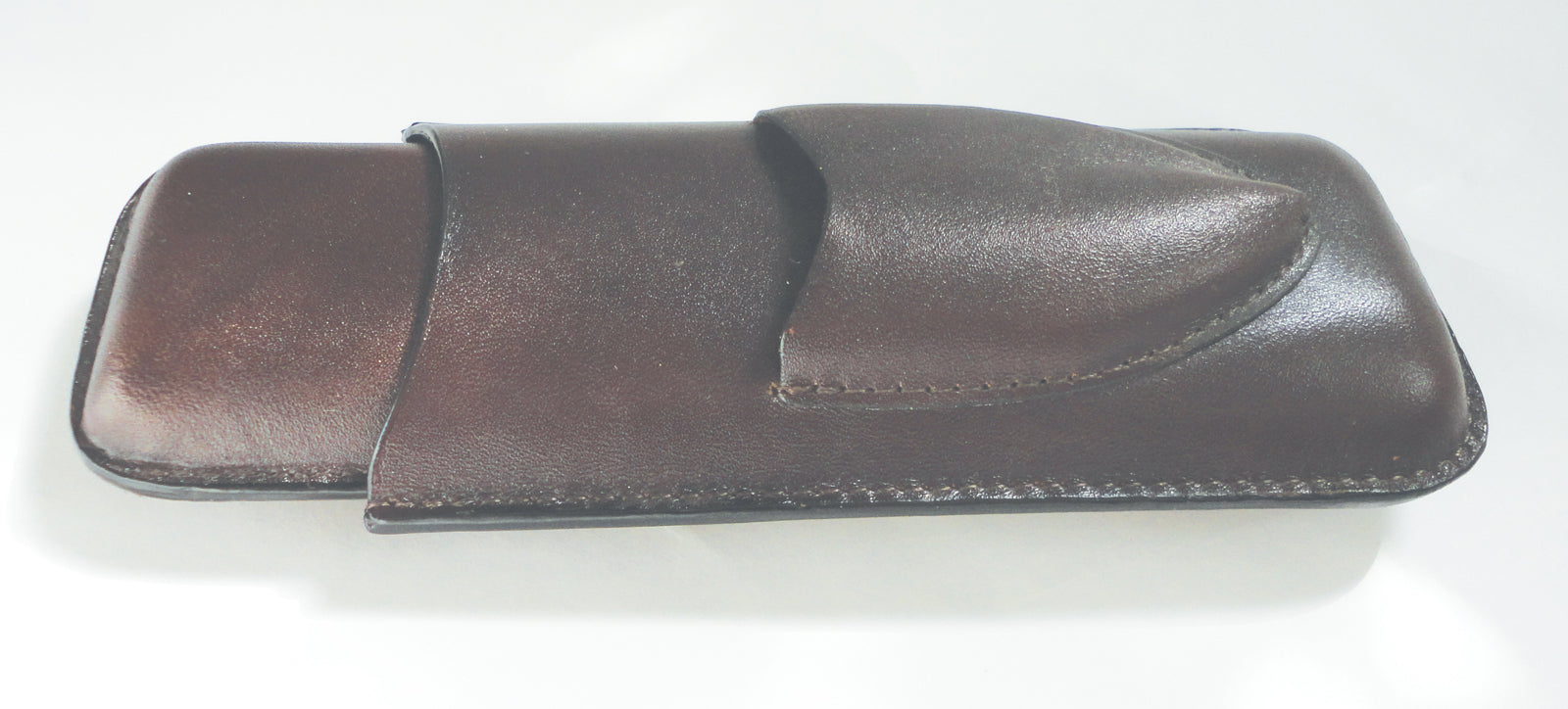 Legendex leather cigar case 2 corona brown 05-04-300