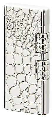 Sarome Flint Cigarette Lighter w/Double roller SD40-02 Black nickel hairline