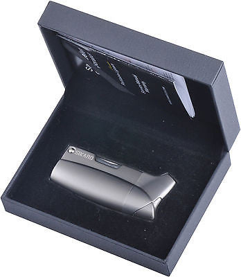 Sikaro Tycoon Piezo Pipe Lighter w/3-in-1 tools 06-03-202 Black nickel sandblast (Gunmetal)