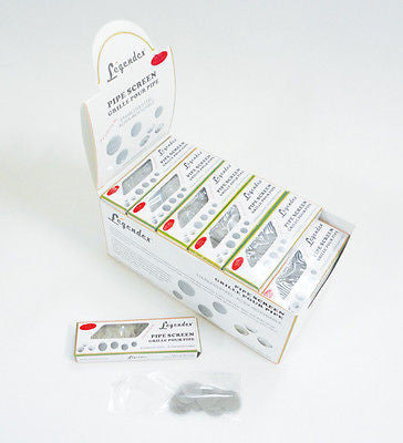 Legendex Pipe screen Ø0.625", 6 packs of x 24 screens 03-04-011-06
