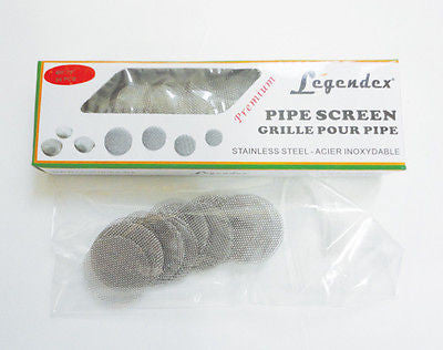 Legendex Pipe screen Ø0.75", 12 packs of 24 screens 03-04-012-12