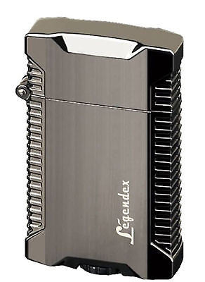 Legendex Picnicker Twin Torch Lighter Gunmetal satin 06-50-602