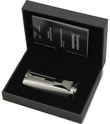 Sikaro Raptor Twin Torch Lighter 06-05-302 Shiny black nickel