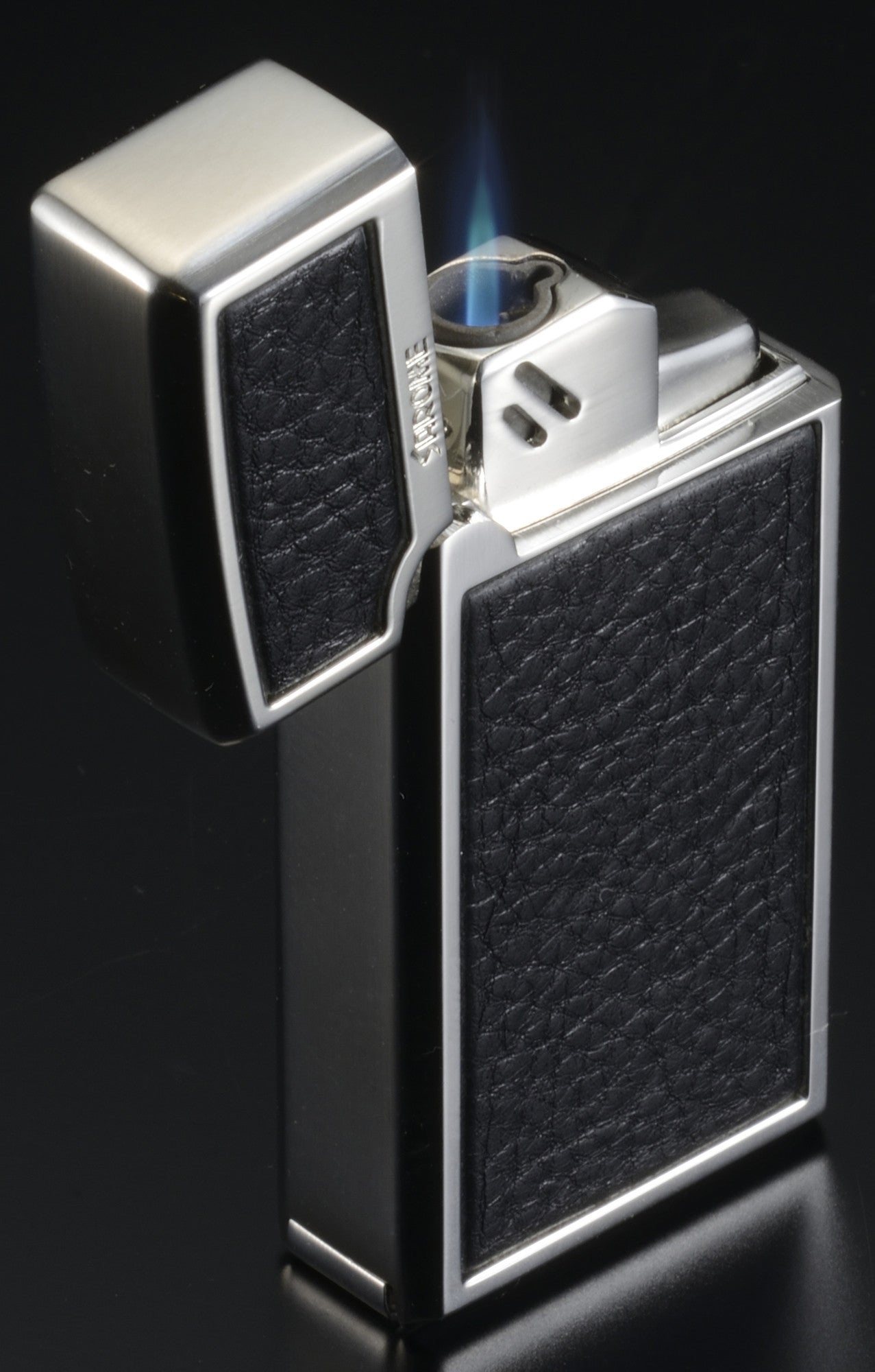 Sarome Torch Cigar Lighter w/ Cigar Punch BM15A-02 Silver / Carbon fiber