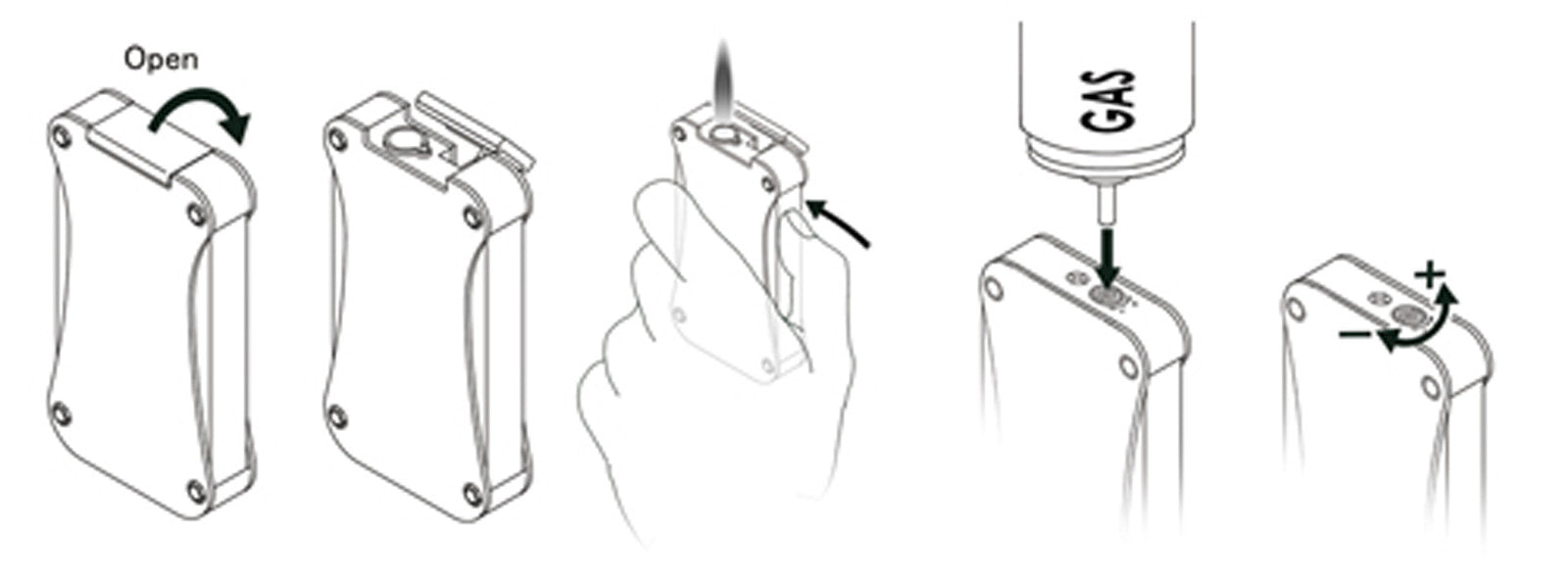 Sarome Torch Lighter BM6-10 Black