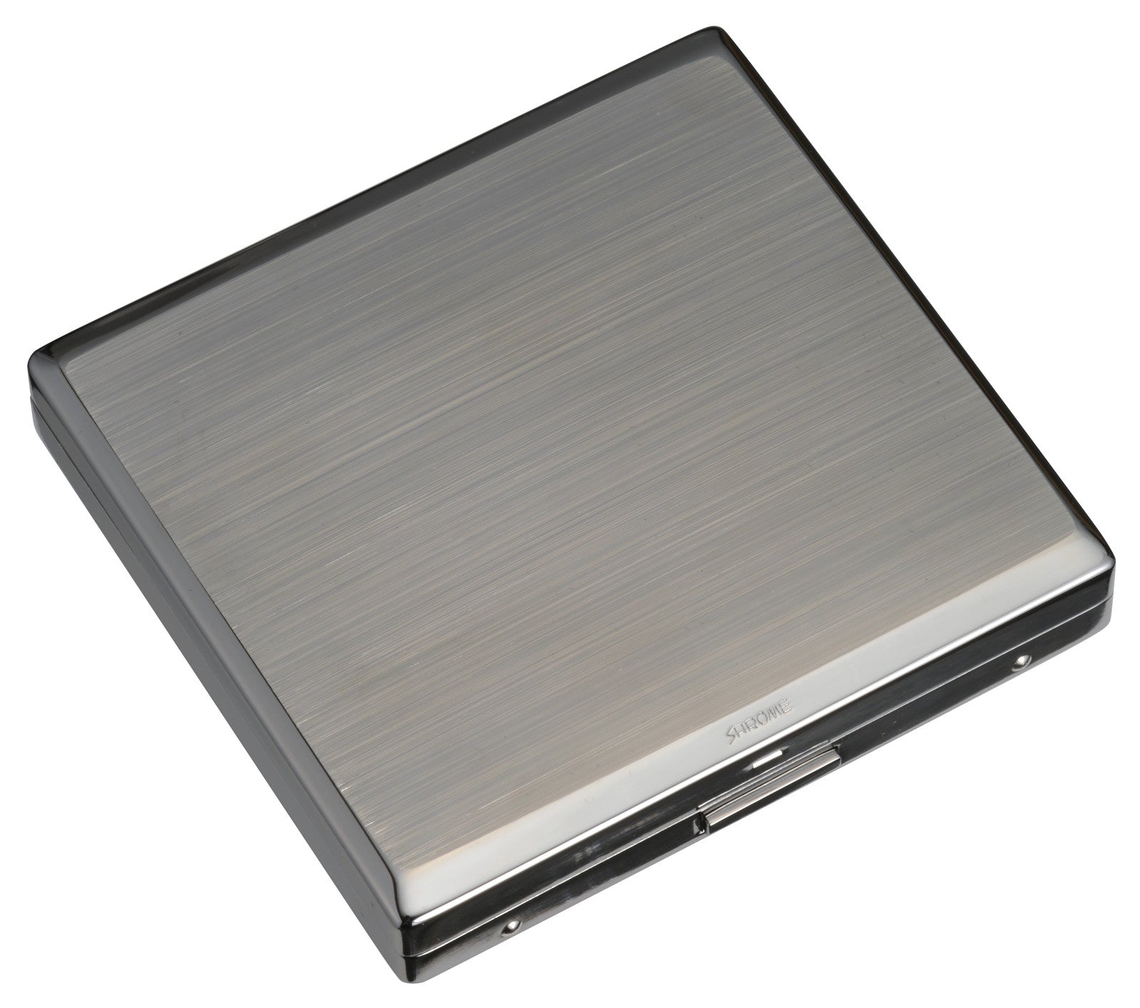 Sarome Metal Cigarette Case EXCC3-05 KS20 / Grey nickel satin (Light gun metal)