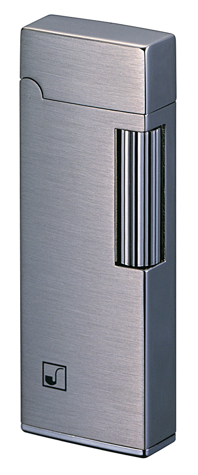 Sarome Flint Lighter for Pipe PSD9-07 Nickel Super Satin (Light Gunmetal)