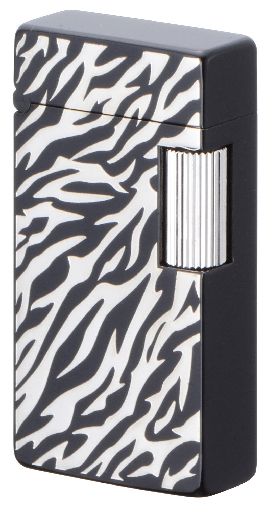 Sarome Flint Cigarette Lighter SD1-58 Black zebra pattern
