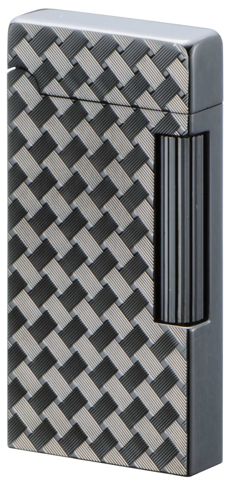 Sarome Flint Cigarette Cigar Lighter SD6A-12 Gun metal/ Wire mesh diamond cut