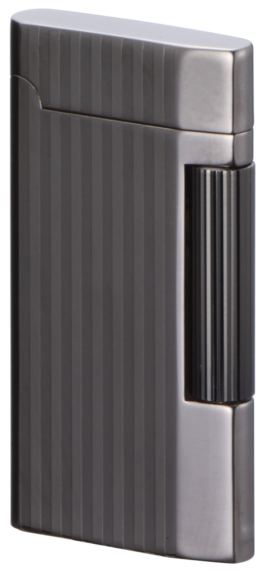 Sarome Flint Lighter SD7-18 Gun metal half matt/ Stripe