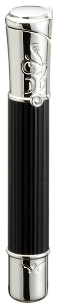 Sarome Piezo Electronic Lighter SK151-05 Black/Silve