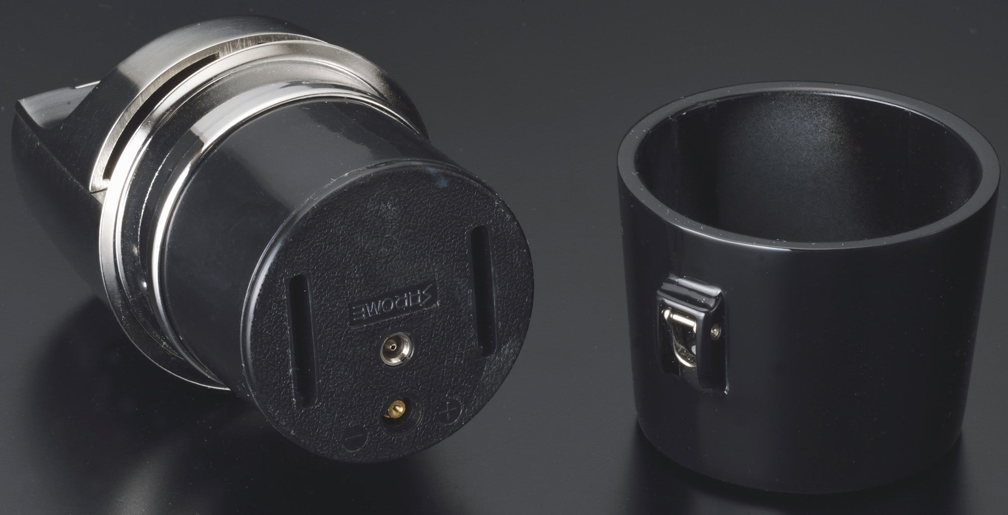 Sarome Flat Triple Torch Cigar Cigarette TABLE Lighter T3BM1-03 Silver/ Blue