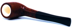 LORENZO® Meerschaum-lined Briar Smoking Pipe Made by Mediterranean Meerschaum and Briar In Italy 01-03-100