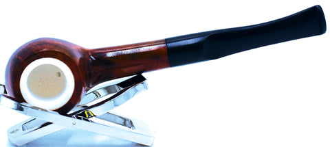 LORENZO® Meerschaum-lined Briar Smoking Pipe Made by Mediterranean Meerschaum and Briar In Italy 01-03-600