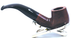 LEGENDEX® SCALADI* 9 MM Filtered Briar Smoking Pipe Made In Italy 01-08-101