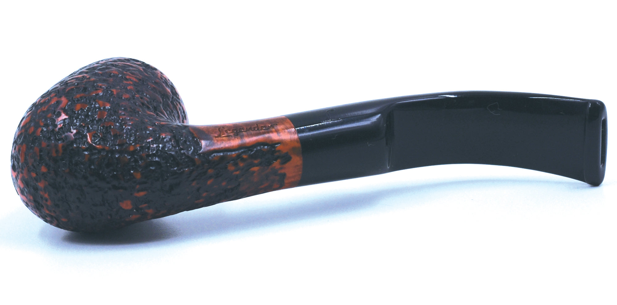 LEGENDEX® SCALADI* 9 MM Filtered Briar Smoking Pipe Made In Italy 01-08-107