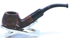 LEGENDEX® SCALADI* 9 MM Filtered Briar Smoking Pipe Made In Italy 01-08-109