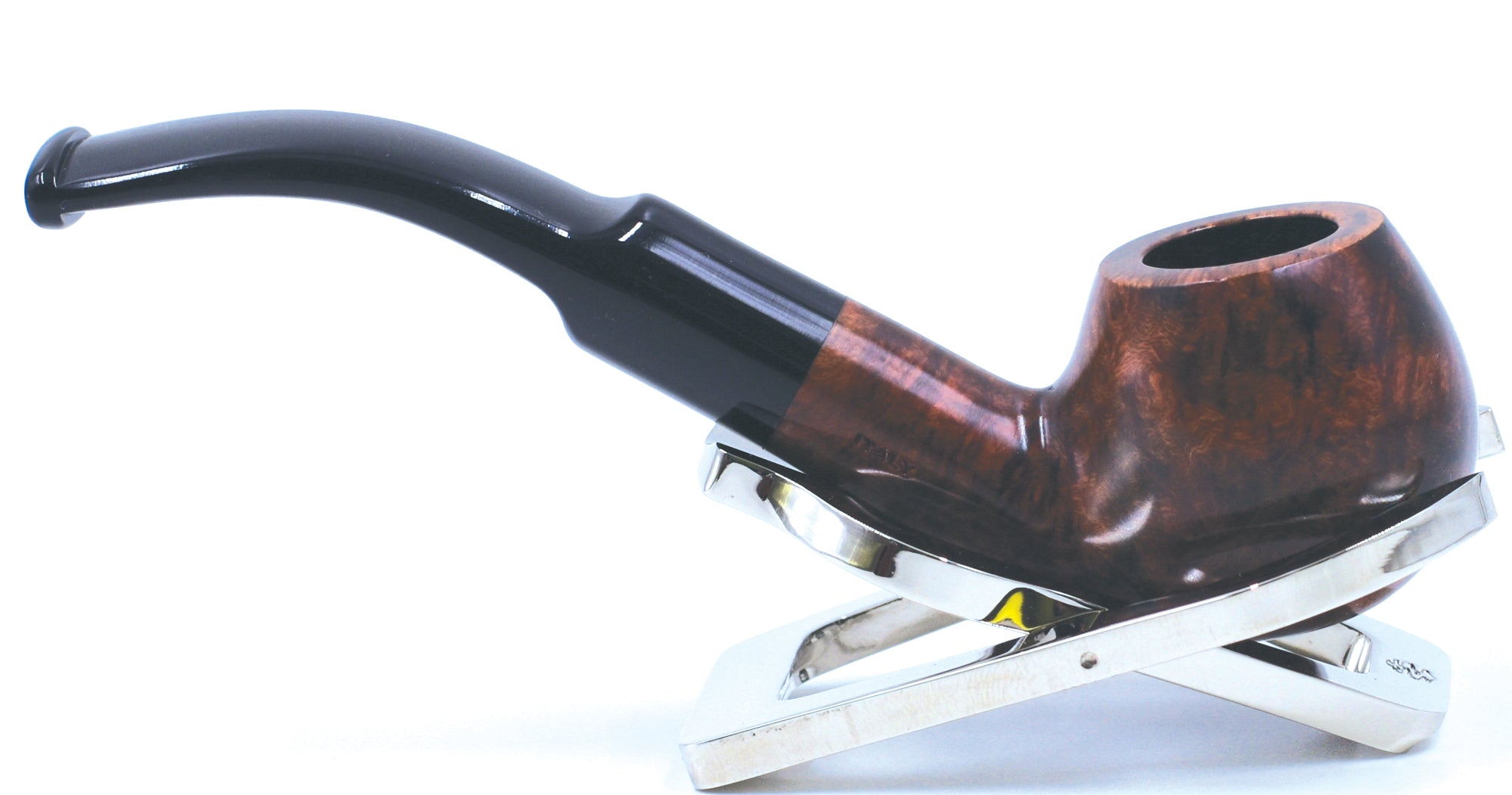 LEGENDEX® SCALADI* 9 MM Filtered Briar Smoking Pipe Made In Italy 01-08-109
