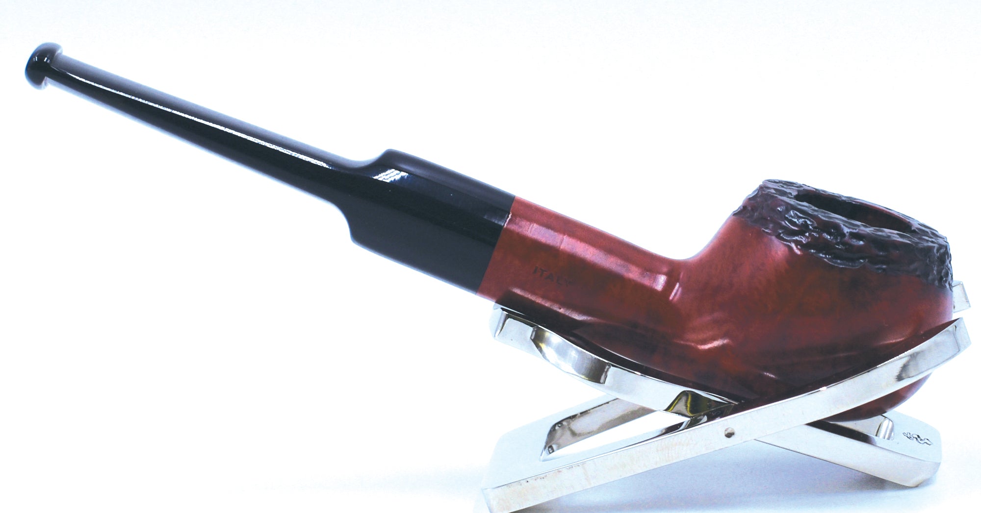 LEGENDEX® SCALADI* 9 MM Filtered Briar Smoking Pipe Made In Italy 01-08-121