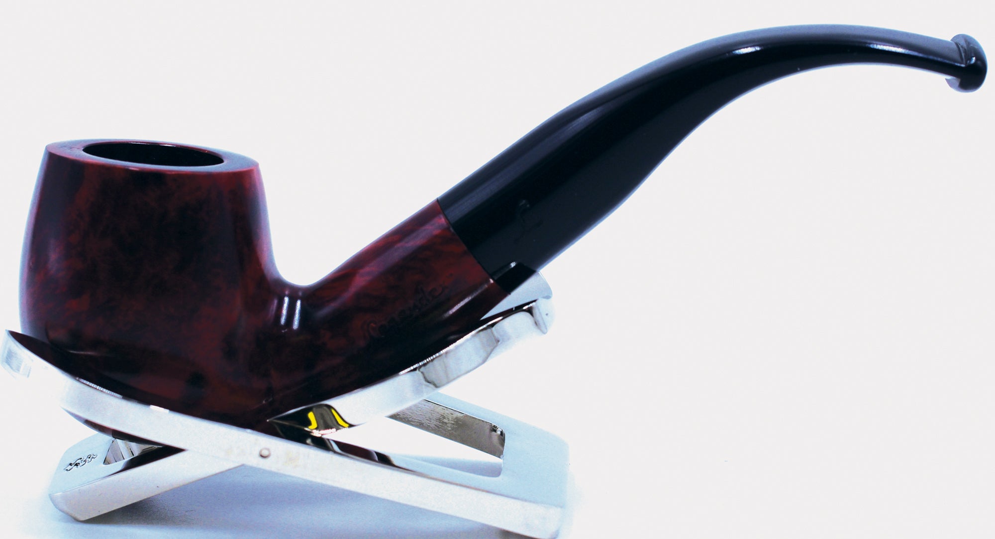 LEGENDEX® SCALADI* 9 MM Filtered Briar Smoking Pipe Made In Italy 01-08-135