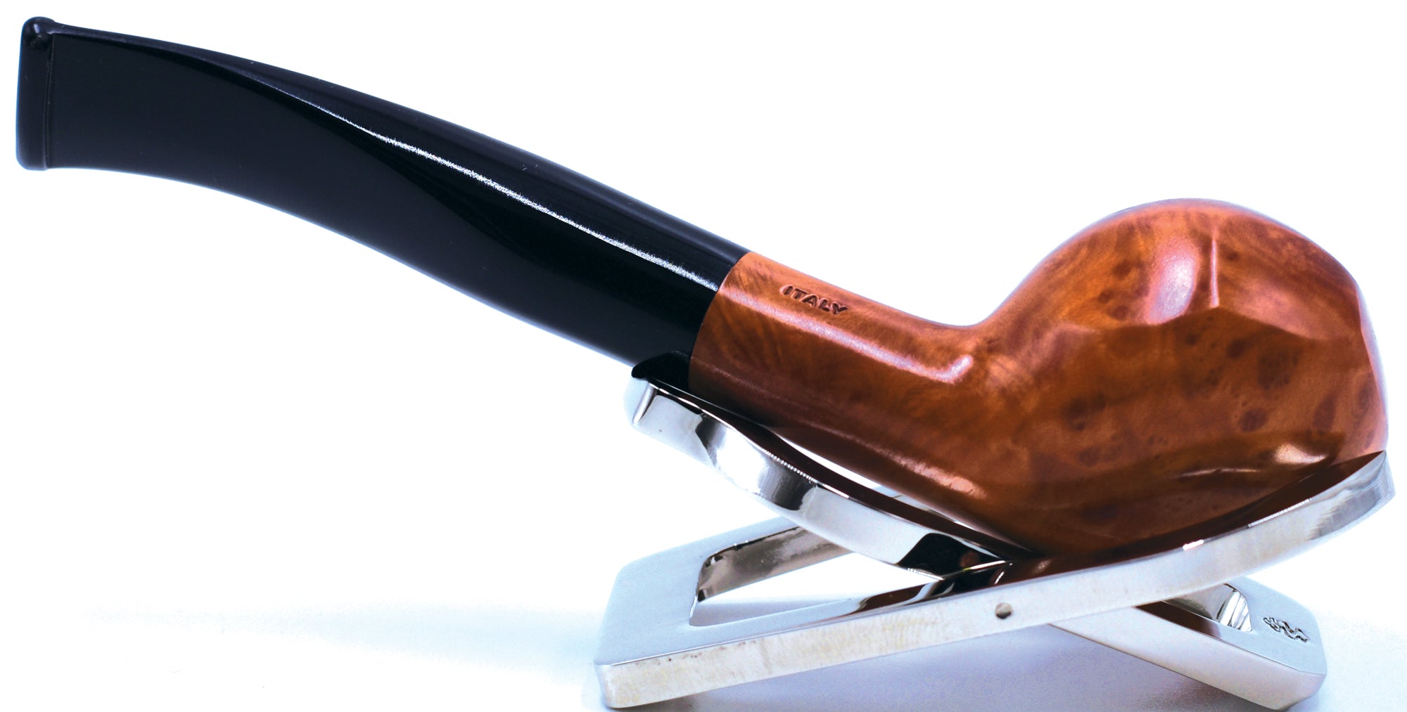 LEGENDEX® SCALADI* 9 MM Filtered Briar Smoking Pipe Made In Italy 01-08-155