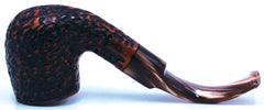 LEGENDEX® LASCALA* Plexiglass Mouthpiece 9 MM Filtered Briar Smoking Pipe Made In Italy 01-08-705