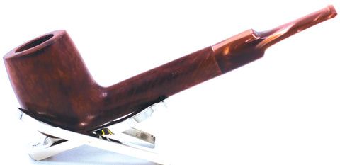 LEGENDEX® LASCALA* Plexiglass Mouthpiece Non-Filtered Briar Smoking Pipe Made In Italy 01-08-716