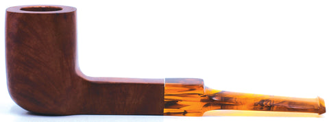 LEGENDEX® LASCALA* Plexiglass Mouthpiece Non-Filtered Briar Smoking Pipe Made In Italy 01-08-718