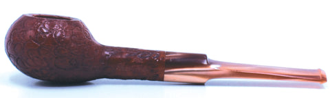 LEGENDEX® LASCALA* Plexiglass Mouthpiece Non-Filtered Briar Smoking Pipe Made In Italy 01-08-721