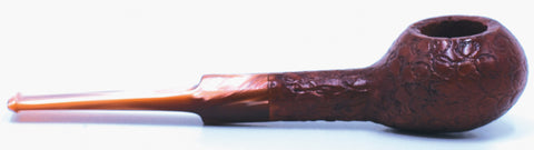 LEGENDEX® LASCALA* Plexiglass Mouthpiece Non-Filtered Briar Smoking Pipe Made In Italy 01-08-721