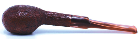 LEGENDEX® LASCALA* Plexiglass Mouthpiece Non-Filtered Briar Smoking Pipe Made In Italy 01-08-721