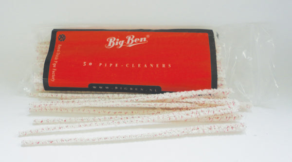 Bigben Pipe Cleaners Soft White 270 MM x 50's/bag x 5 bag's bundle 03-04-005