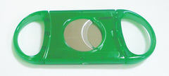Legendex cigar cutter stainless steel double blade green 05-05-101