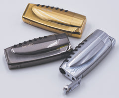 Sikaro Tempest Torch Cigar Lighter w/ Cigar Punch 06-01-501 Silver