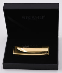 Sikaro Tempest Torch Cigar Lighter w/ Cigar Punch 06-01-503 titanium