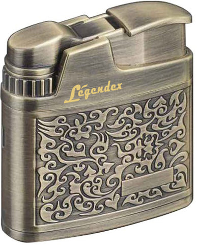 Legendex Climber Turbo Windproof Lighter 06-55-204 Antique brass / Arabesque