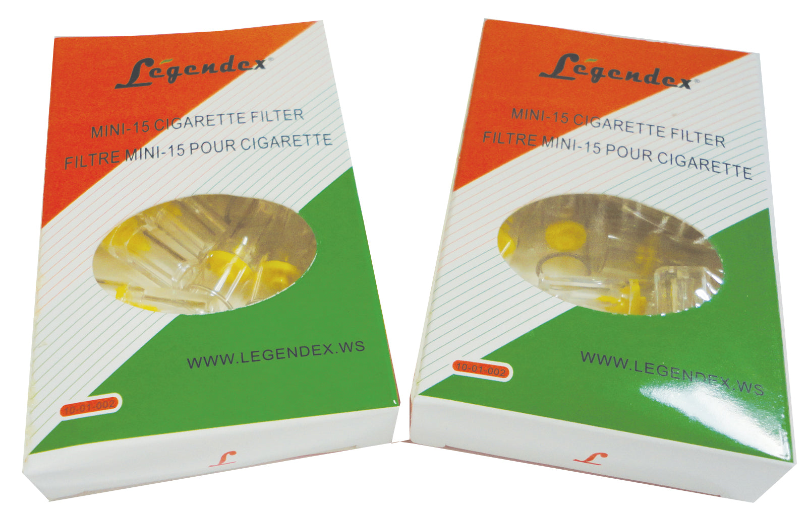 Legendex Cigarette Holder Mini 15, 10-01-002 Box of 36 Packs of 15 MiniFilters (540 Filters)