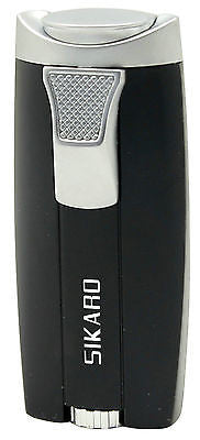 Sikaro Raptor Twin Torch Lighter 06-05-304 Black Crackle