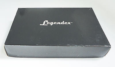 Legendex cigar holder S/S for 2 churchill cigars w/hip flask 05-03-400