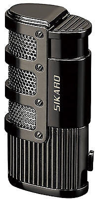 Sikaro Typhoon Triple Torch Lighter w/cigar punch 06-06-102