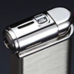 Sarome Piezo Pipe Lighter PSP-09 Black nickel super satin (Gunmetal)