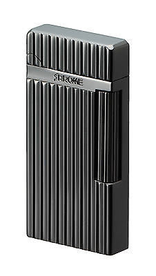 Sarome SD6A-02 Black nickel / Wide cut Flint Lighter