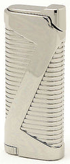 Sikaro Pathfinder Torch Lighter 06-01-401 Shiny White Nickel