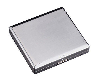Sarome Metal Cigarette Case EXCC3-01 KS20 Silver