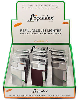 Legendex Adventurer Torch Ligther 06-50-303 Black Crackle/Chrome Satin