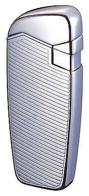 Sarome JB8-18 Turbo Windproof Lighter - Nickel / etching