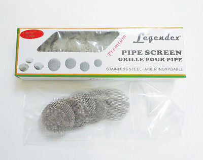 Legendex Pipe screen Ø0.75", 12 packs of  24 screens 03-04-012-12
