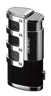 Sikaro Typhoon Triple Torch Lighter w/cigar punch 06-06-104