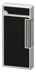 Sarome Flint Lighter SD6-15 Silver / Black epoxy resin